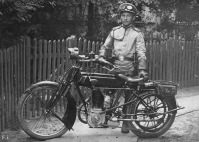 Военная техника - Военный мотоциклист инженерных частей Российской Императорской Армии