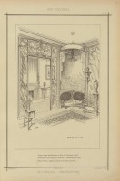 Предметы быта - Дизайн интерьера. Франция, 1800-1899. Гостиные модерн