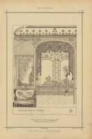 Предметы быта - Дизайн интерьера. Франция, 1800-1899. Галереи, вестибюли