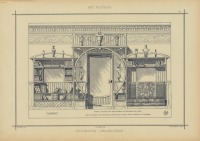 Предметы быта - Дизайн интерьера. Франция, 1800-1899. Кабинеты