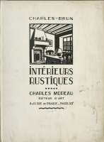 Предметы быта - Интерьеры в загородном стиле. Франция, 1927