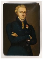 Предметы быта - Табакерка с портретом герцога Веллингтона