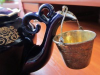 Предметы быта - Ситечко-ведерко для чая, 1950-60-е
