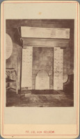Предметы быта - Интерьер с камином в Доме Петра I в Заандаме