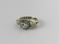 Драгоценности, ювелирные изделия - Кольцо с овальным бриллиантом