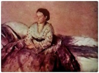 Картины - Портрет мадам Рене де Га. 1872-1873