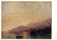 Картины - І.Айвазовський. Судна на рейді. 1859.