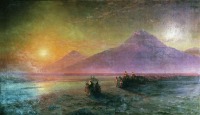 Картины - Айвазовский И.К. – Сошествие Ноя с горы Арарат