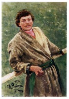 Картины - И.Е.Репин. Белорус. 1892 г.