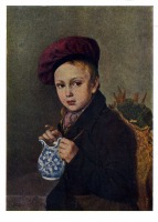 Картины - К. А. Зеленцов (1790 - 1845). Мальчик с кувшином.
