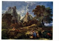 Картины - Никола Пуссен ( 1594 - 1665 ). Пейзаж с Полифемом.