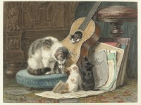 Картины - Музыканты, 1876-1877
