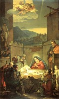Картины - Рождество Христово (Поклонение пастухов). 1847 г.