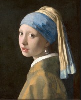 Картины - Музей Маурицхейс в Гааге. Девушка с жемчужной серьгой. 1660