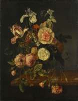  - Натюрморт с цветами в вазе