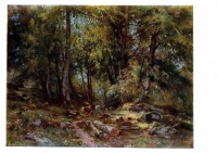 Картины - И. И. Шишкин (1832 - 1898). В лесу.