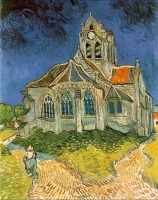 Картины - Церковь в Овер-Сюр-Уаз. 1890