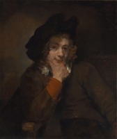 Картины - Рембрандт ван Рейн. Титус, сын художника,1660
