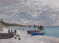 Картины - Пляж в Сент-Адрессе