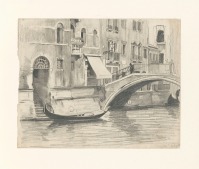 Картины - Виллем Витсен. Мост через канал в Венеции
