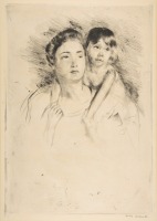 Картины - Мэри Кассат. Дениз с дочерью