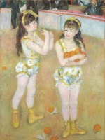 Картины - Акробаты в цирке Фернандо. Франциска и Ангелина Вартенберг