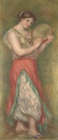 Картины - Танцовщица с бубном