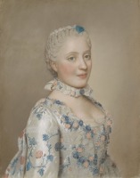 Картины - Портрет французской дофины Марии Саксонской