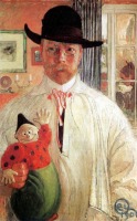 Картины - Картина.  Автопортрет.  Карл Ларссон (1853-1919)-шведський художник.