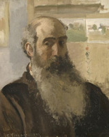 Картины - Картини.  Каміль  Піссарро (1830-1903).  Автопортрет.