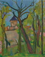 Картины - Сюзанна Валадон, Пейзаж в Сен-Бернаре