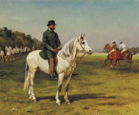 Картины - Эдмунд Хэвелл II, Капитан Дж.О. Машелл с жокеями
