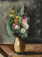 Картины - Морис де Вламинк, Цветы в вазе