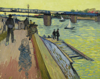 Картины - Винсент Ван Гог, Мост в Тринкетайле