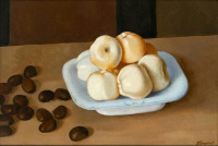 Картины - Антонио Донги. Натюрморт с фруктами и каштанами