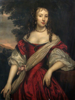 Картины - Ян Митенс. Портрет Генриетты Анны Стюарт, герцогиня Орлеанская