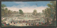 Картины - Израэль Сильвестр. Вид на оранжерею замка Сен-Клу