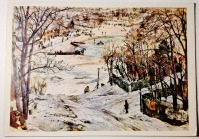 Картины - Бродский Зима 1921
