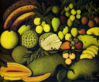 Картины - Анри Руссо. Натюрморт с экзотическими фруктами