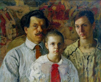 Картины - Гавриил Горелов. Семейный портрет