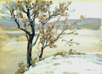 Картины - Сергей Бакаев. Зима