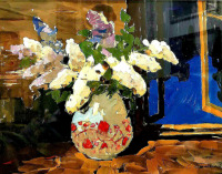 Картины - Сергей Бакаев. Белая сирень