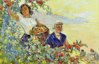 Картины - Сергей Бакаев. Крым. Персик созрел