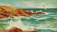 Картины - Сергей Кислаков. Берег моря