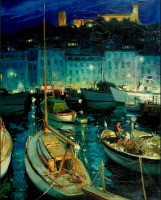 Картины - Сергей Кислаков. Лазурный берег. Канны