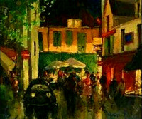 Картины - Сергей Кислаков. На парижской улице