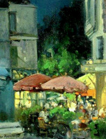 Картины - Сергей Кислаков. Ночь в Париже