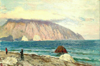 Картины - Пётр Столяренко. Крым. Гора Аю-Даг