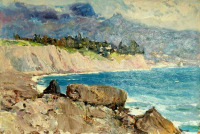 Картины - Пётр Столяренко. Крымский берег
