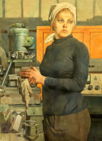 Картины - Токарь-универсал.